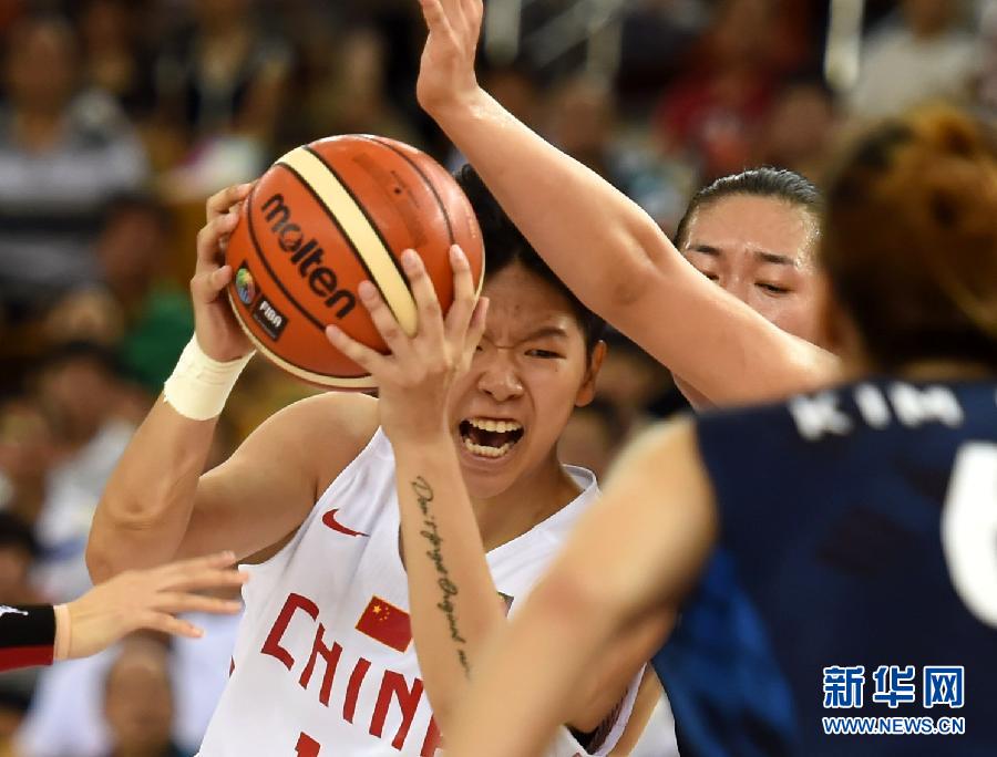 女篮亚锦赛:中国以60比45战胜韩国 晋级决赛