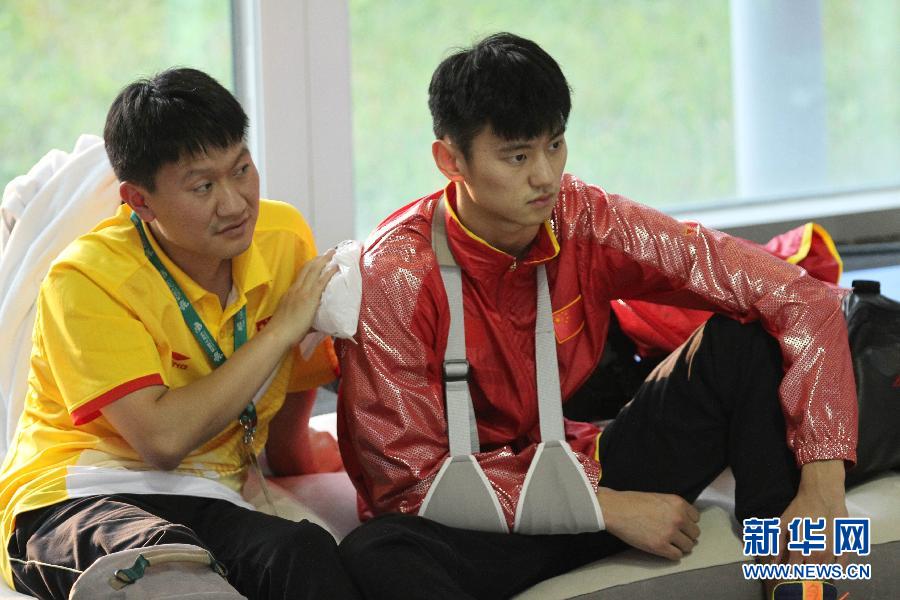 （体育）（3）游泳——宁泽涛因伤退出第六届世界军人运动会泳池百米大战