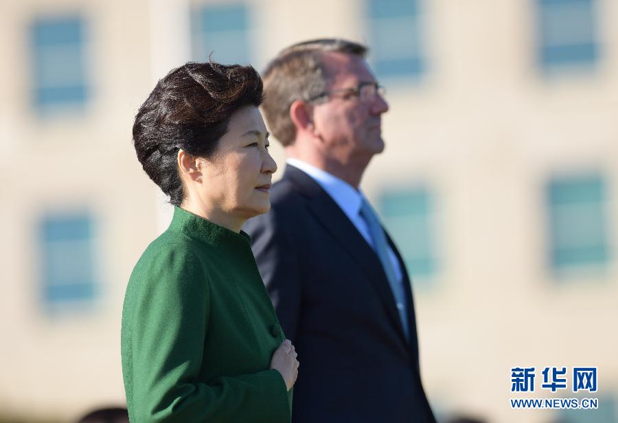 （XHDW）（1）韩国总统朴槿惠访美