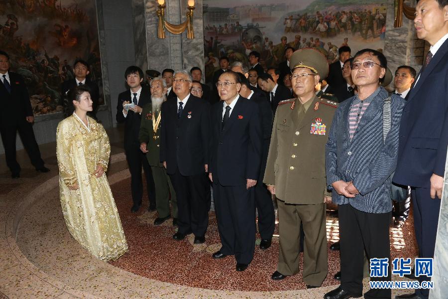 （XHDW）（2）朝鲜隆重纪念中国人民志愿军赴朝作战65周年