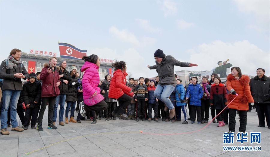 （国际）（2）朝鲜各地欢庆春节