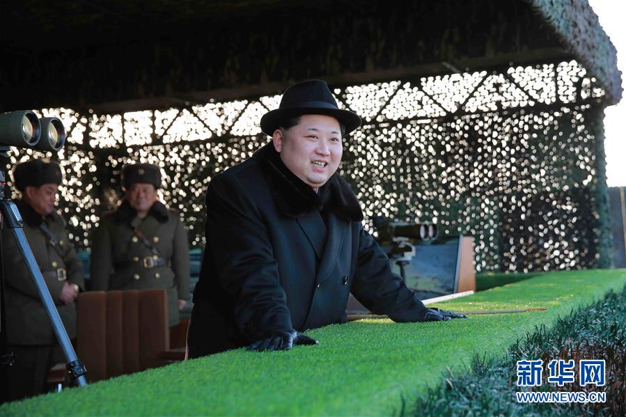 （XHDW）（2）金正恩指导朝鲜人民军实战训练