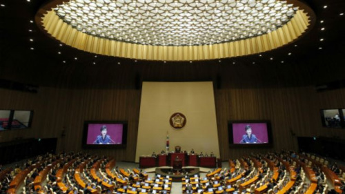 韩国反对党结束无限制演讲持续192小时创纪录