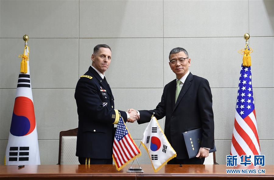 （国际）（1）韩美签署就部署“萨德”反导系统筹建联合工作组的协议