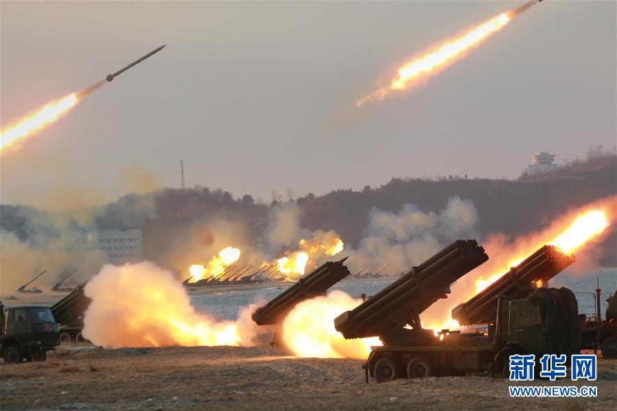 （国际）（2）朝鲜举行史上最大规模炮兵训练