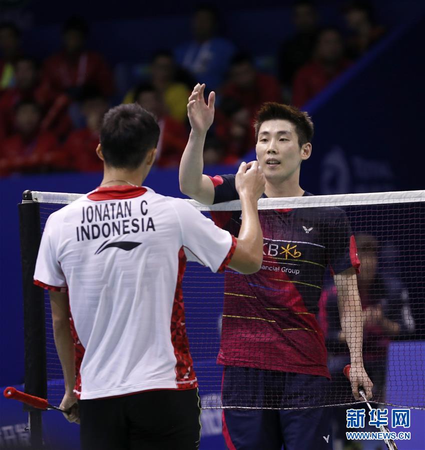 （体育）（5）羽毛球——汤姆斯杯半决赛：韩国对阵印尼