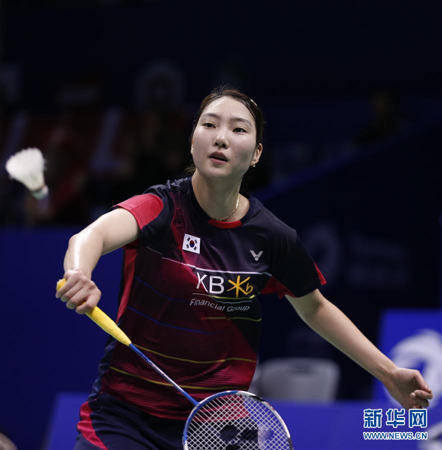 （体育）（5）羽毛球——尤伯杯半决赛：韩国对阵日本