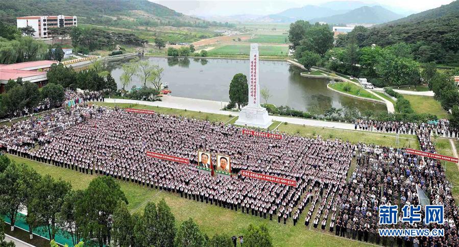 （锐视角）（1）朝鲜万景台少年团夏令营改建工程竣工