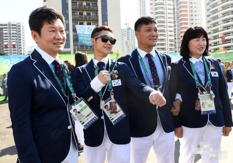 韩国正式入驻里约奥运村 仪式场上宾主尽欢【组图】