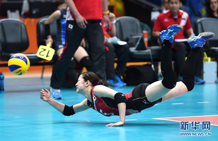 （里约奥运会）（8）排球——女排小组赛：韩国胜日本