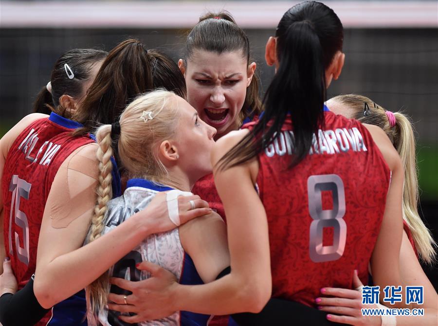 （里约奥运会）（5）排球——女排小组赛：俄罗斯胜韩国