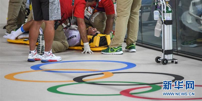 （里约奥运会·多棱镜）（2）场地自行车——韩国选手摔伤离场