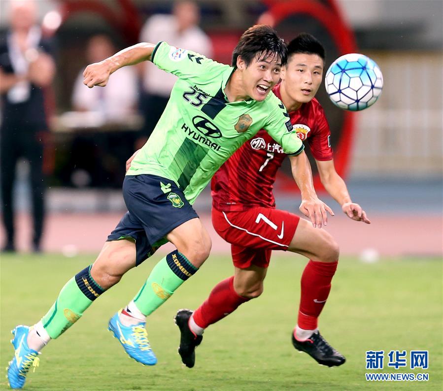 （体育）（5）足球——亚冠联赛：上海上港战平全北现代
