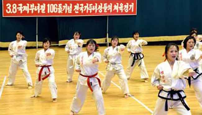 朝鲜举行活动纪念妇女节