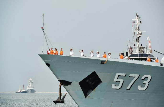 중국 해군 호위 편대, 태국 우호 방문