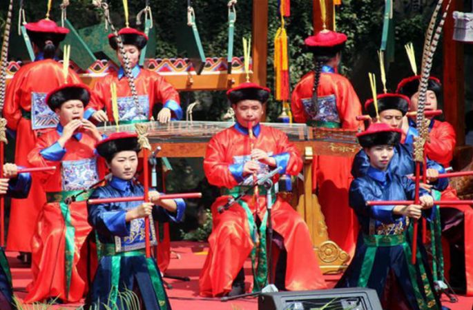 베이징 톈탄 음악단, 쑤저우서 고대 황실 공연 선보여
